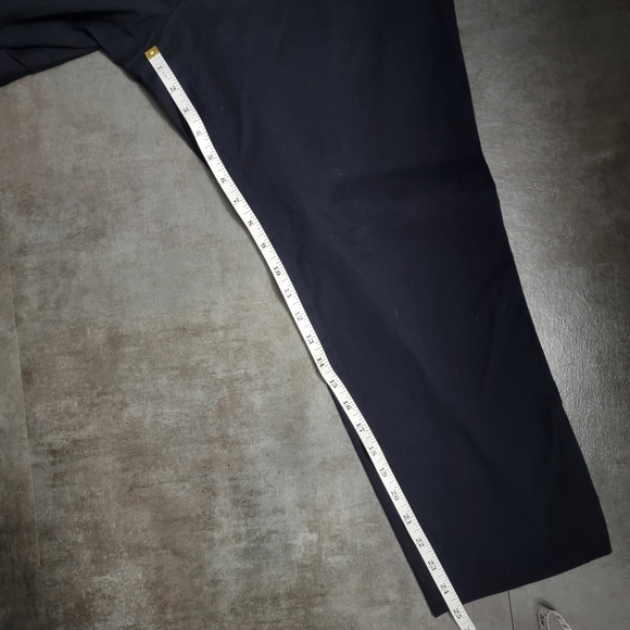 Ann Taylor Kate Fit Navy Women's Cropped Pants Size 8, NWOT - Picture 9 of 9